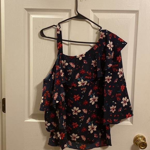 NWT Zoe by Rachel Zoe floral Blouse (small) - Picture 5 of 6